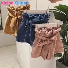 Г., весенние модные короткие шорты для девочек, детские шорты ярких цветов однотонная летняя одежда для маленьких девочек, От 0 до 5 лет