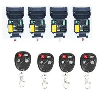 

AC 220V 1CH 10A RF Wireless Remote Control Relay Switch Security System Garage Doors Gate Electric Doors shutters