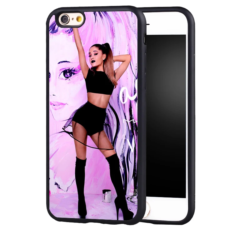 Ariana Grande темно-Сексуальная певица поп-дизайн чехол для iPhone 5C 5 5S SE 6 Plus 6S 7 |