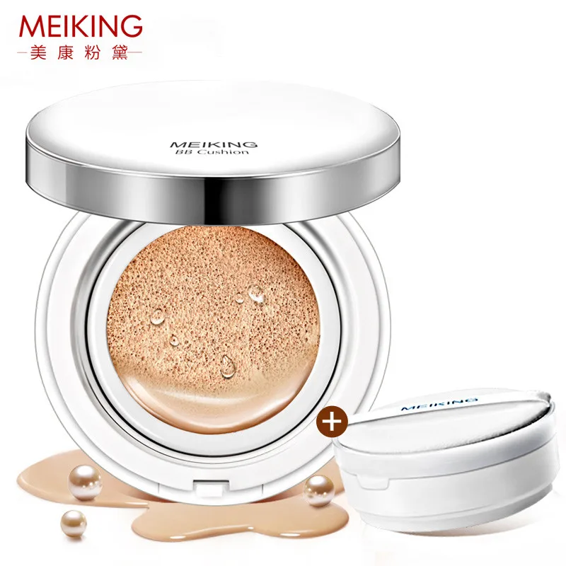 

MEIKING Pearl Air Cushion BB Cream Concealer Moisturizing Foundation Makeup Bare Strong Whitening Face Beauty High Quality Brand