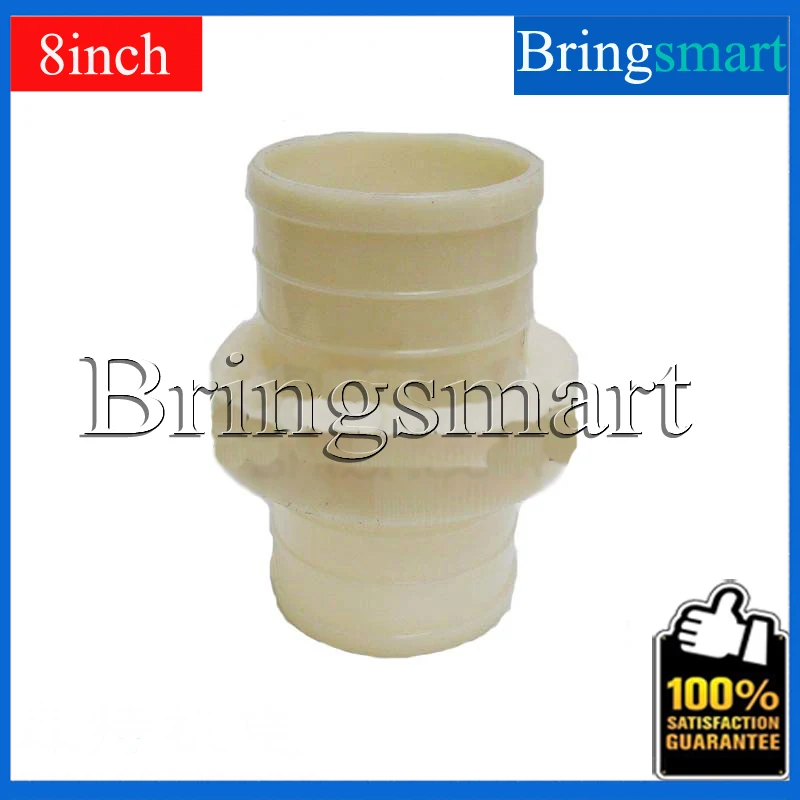 

6 inch 150mm Water Pump Pipe Connectors With Hose ABS Plastic Pipe Hose Connector Fittings For Pump Parts