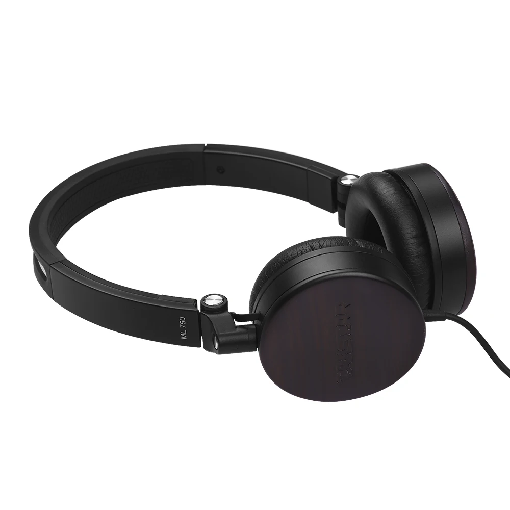TAKSTAR ML 750 MFi сертифицированные Sandalwood складные наушники с микрофоном Проводной динамический гарнитуры, включая чехол для переноски