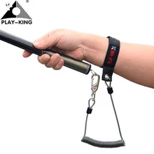 1.58 m retrátil cordas de pesca para pesca fio de aço pesca segurança corda vara de pesca perdeu linha protetora peixe enfrentar ferramenta