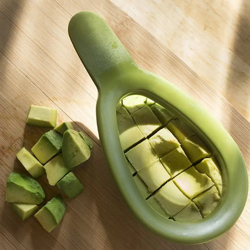 Авокадо Slicer дыни фрукты резак Cuber кухонный ручной инструмент гаджеты кости Cube Кухня аксессуары