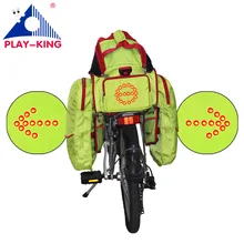 Cycling Wireless Safety Turn Signal Saddle Bag For Riding Night Warning Guide Light+Bicycle Turn Signal Bicycle Carrier Bag