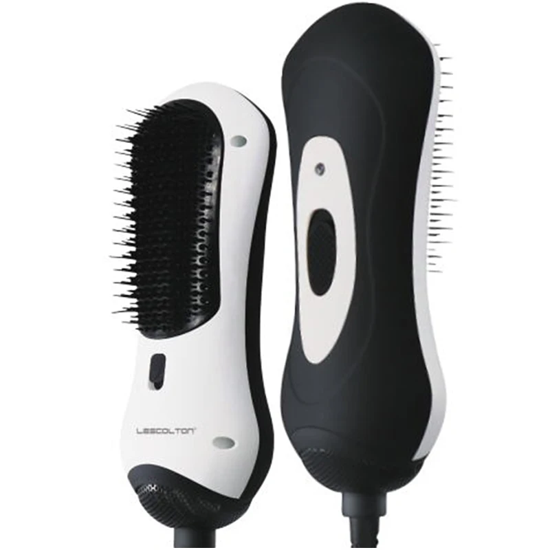 

Professional 3in1 Hair Straightener Comb Far infrared Hair Dryer And Styler Fast Hair Smooth Detangling Dryer Straightener/Brush