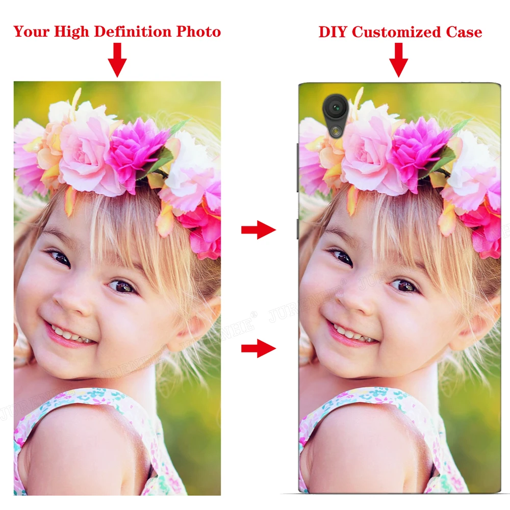 

Custom Photo Customize Picture Logo Case For Sony Xperia L1 X XA XZ Z1 Z2 Z3 Z5 XZ1 Compact Mini M C1904 C1905 M2 M5 Cover Capa