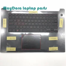 Laptop parts for DELL inspiron 15-7000 7560 7572 palmrest with US backlit red keyboard touchpad DCIN also Assembly Laptop parts for DELL inspiron 15-7000 7560 7572 palmrest with US backlit red keyboard touchpad DCIN also Assembly