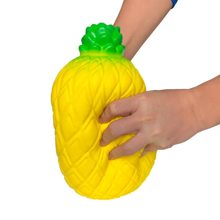 

1pc Jumbo Giant Pineapple Toy Slow Rising Fruit Scented Stress Relief Toy Gift Elastic Environmentally Large Pineapple Toys