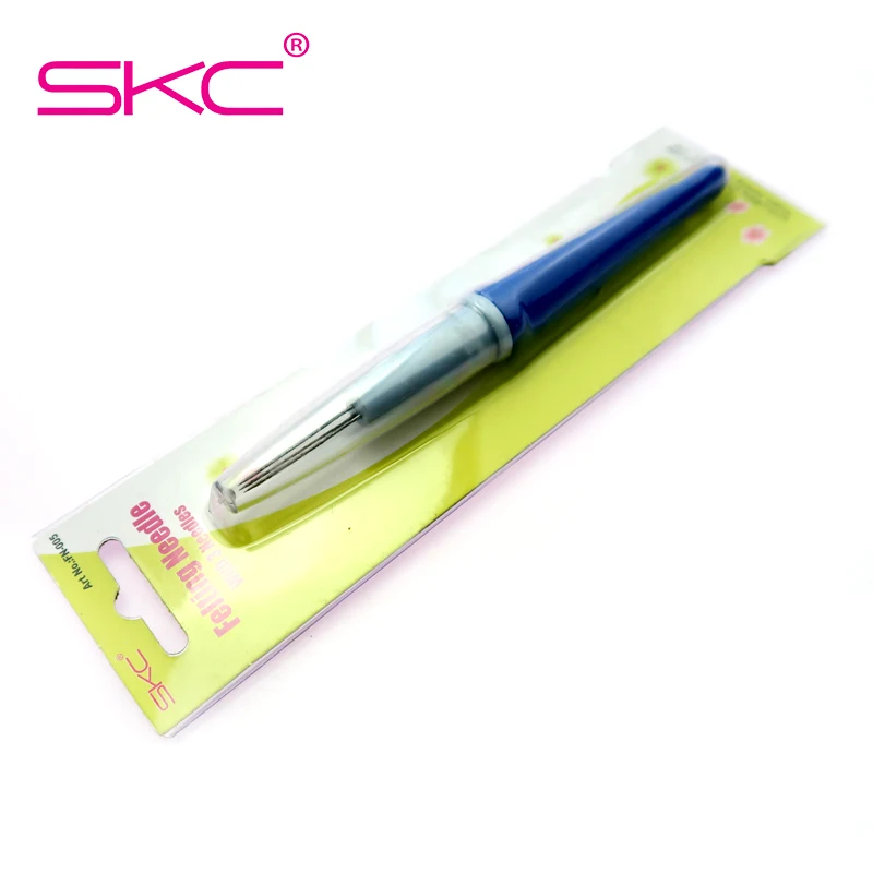

High Quality Felting Needles Handle Holder Wool Needles Felting Tool with 3 Needles Knitting Accessories DIY Craft