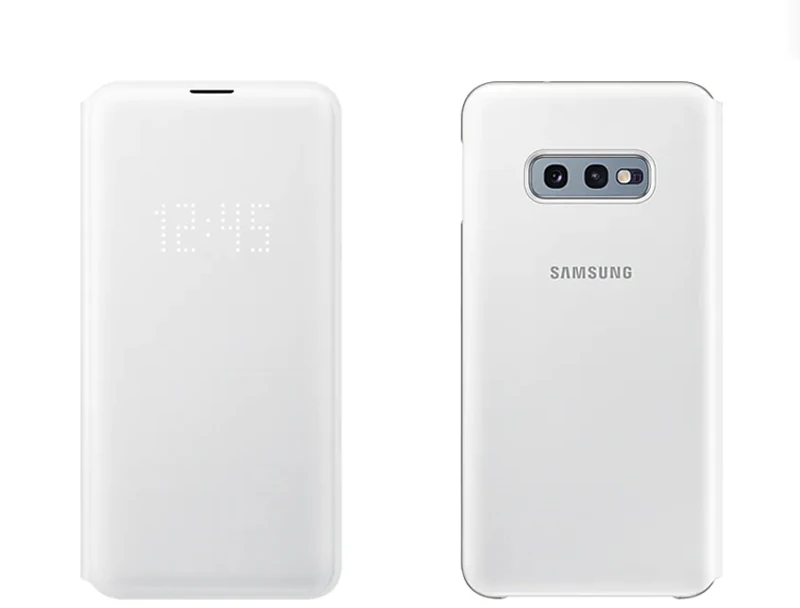 Samsung светодиодный Обложка Smart Cover чехол для телефона для samsung Galaxy S10 SM-G9730 S10X SM-G9700 S10 E S10E S10Plus G9750