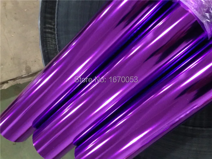 Buy Free Ship One Roll Glossy Purple Color Hot Foil