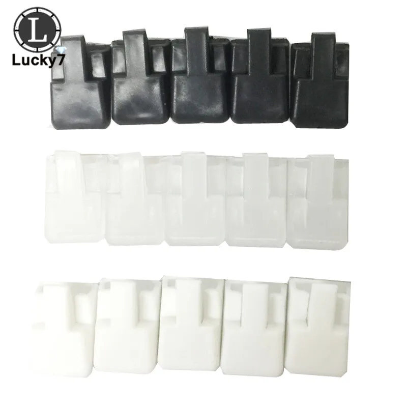 

Wholesale lot 200pcs/lot Plastic Ring Stand Black White Clear Ring Clip Ring Display Stand Acrylic Ring Holder Free Shipment