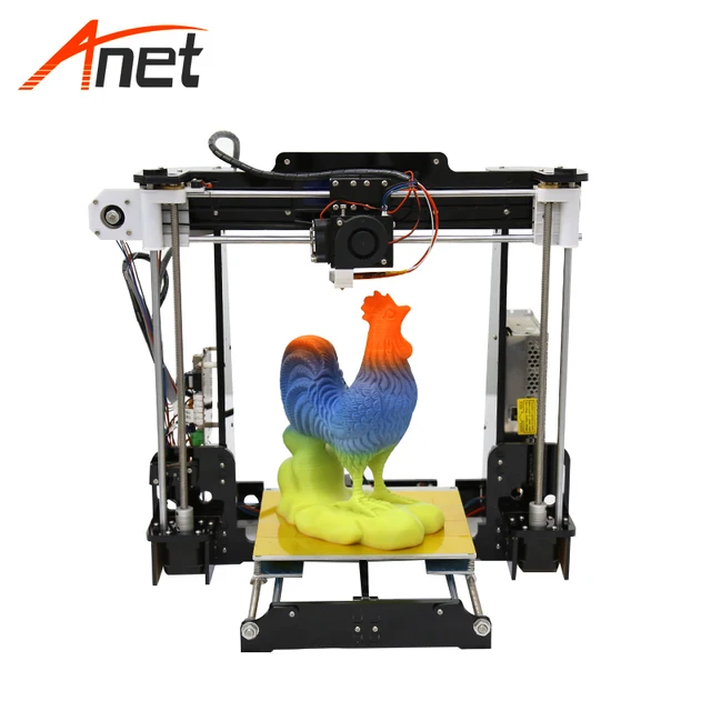 Special Offers Anet A8 Best Performance Open Source DIY 3d Printer Kit Auto Leveling Easy Operating Impressora 3d Hot Sale Durable Structure