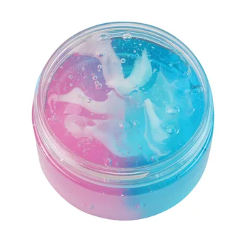 

NICEXMAS 1 Pc Crystal Mud Non-sticky Fluffy Floam Slime Decompression Mud for Adults Kids (C)