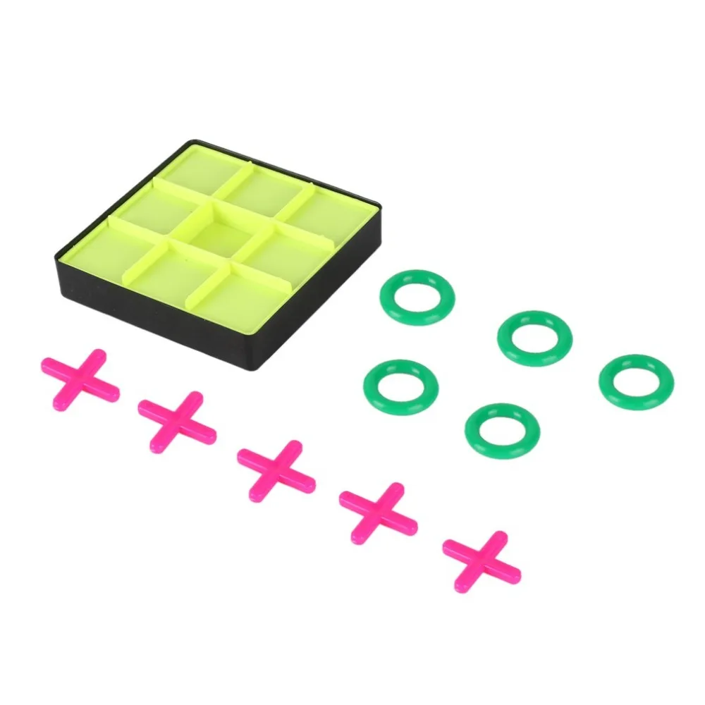 Parent-Child Interaction Leisure Board Game OX Chess Funny Developing Intelligent Educational Toys Drop Shipping