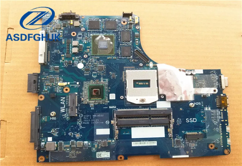 Материнская плата для ноутбука Lenovo Y510P материнская VIQY1 NM A032 REV: 1 0 DDR3L не встроенная