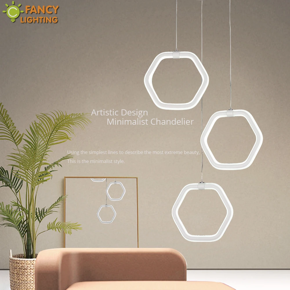 

Nordic Pendant Light 3 head Luminaire Suspendu For Living Room/Restaurant/Loft Decor With Light Source Lighting Ceiling Hanglamp