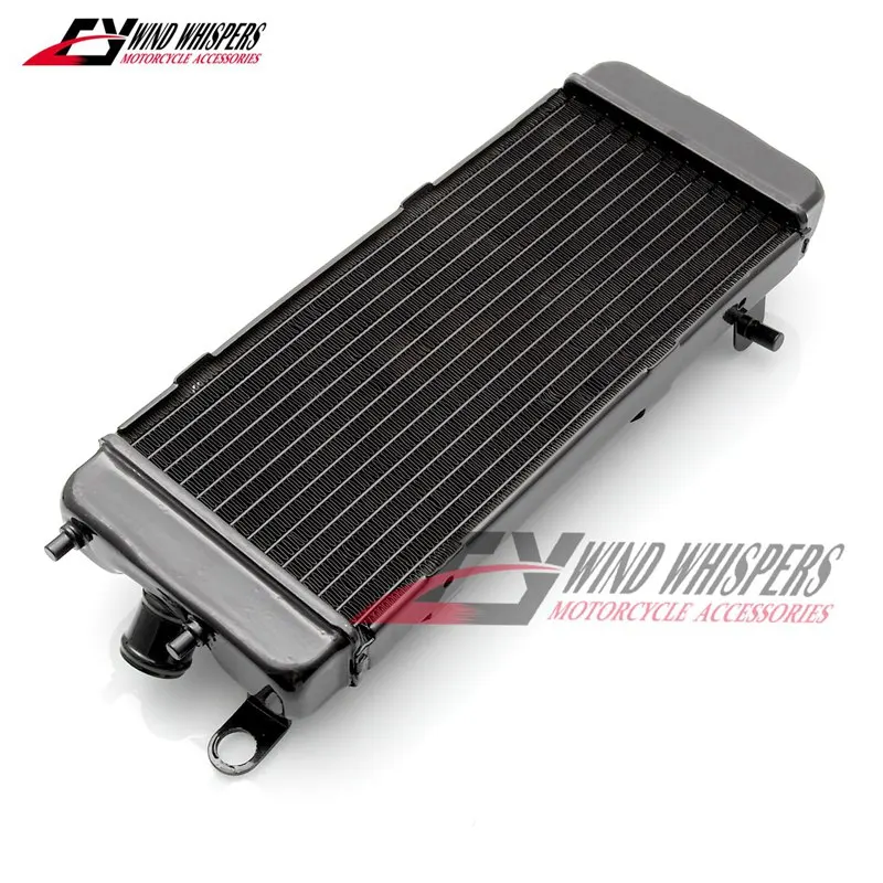 

Motorcycle Aluminum Black Cooler Cooling Radiator For Honda VLX Steed 400