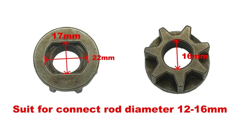 16 мм цепная пила star gear 115#125# Замена для угловых шлифовальных машин Шестерня для цепной пилы сабельная пила кронштейн Звездочка Шестерня адаптер