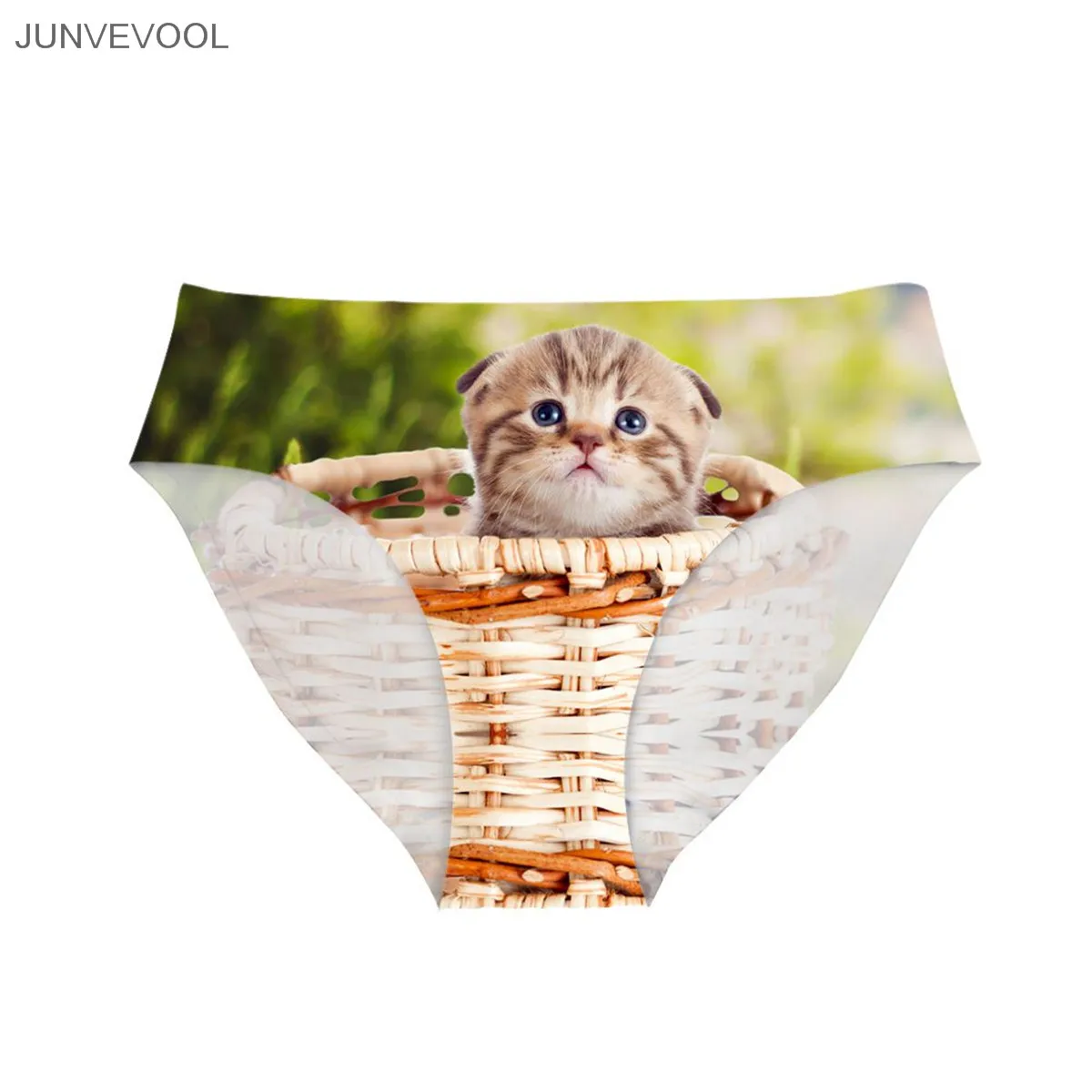 Seamless Sexy Women Breathable Underwear Middle Waist Intimates 3D