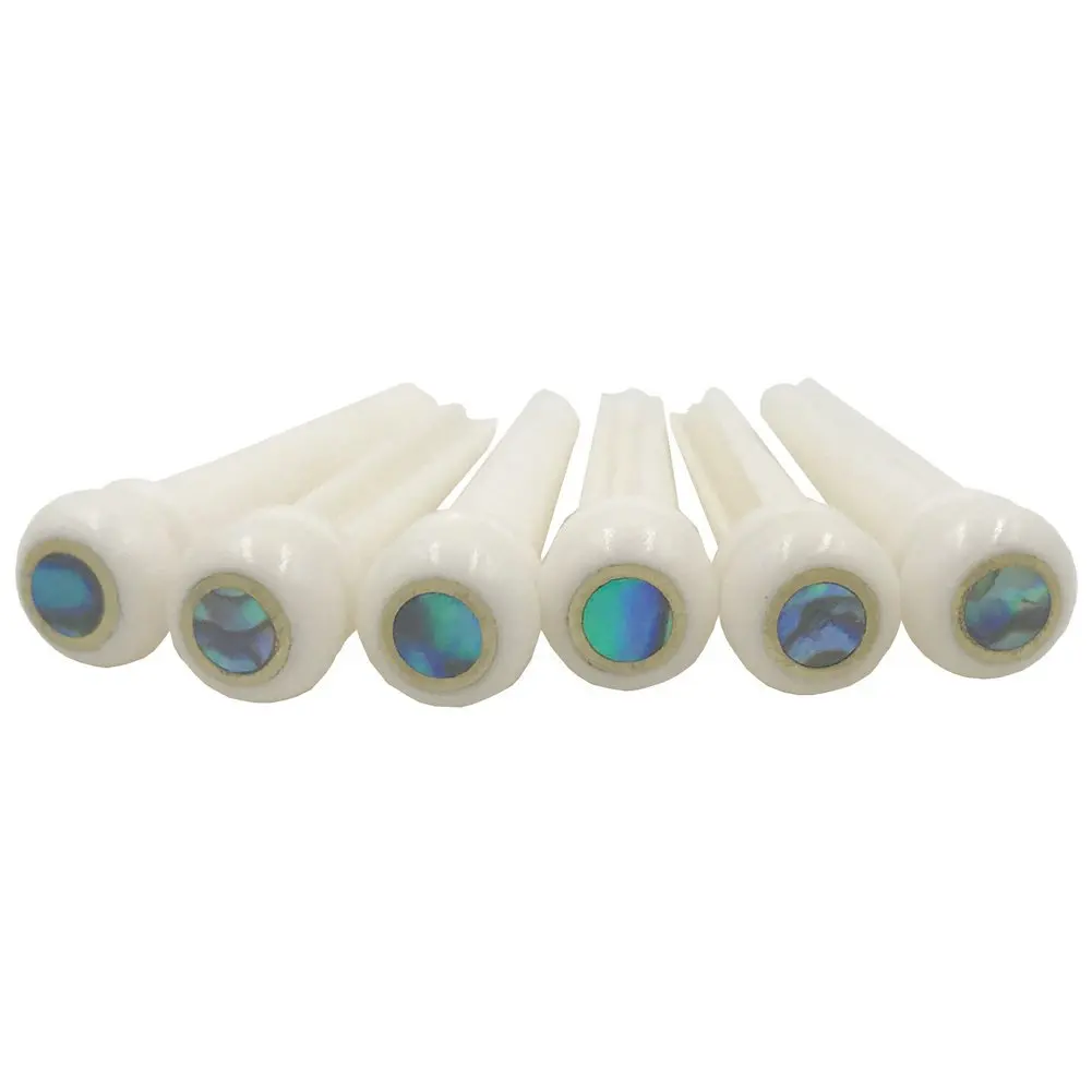 Buy Guitar Bone Bridge Pins with 5.3mm Position