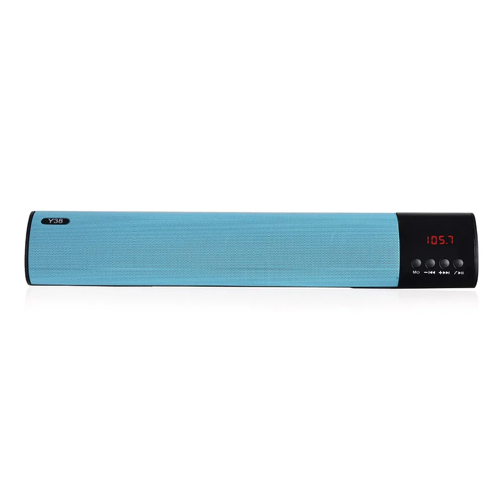 10W Soundbar Bluetooth Speaker 1800 mAh Barra De Sonido Para for TV Bluetooth 4.0 Speaker Sound Bar for Small TV Surround Sound (27)