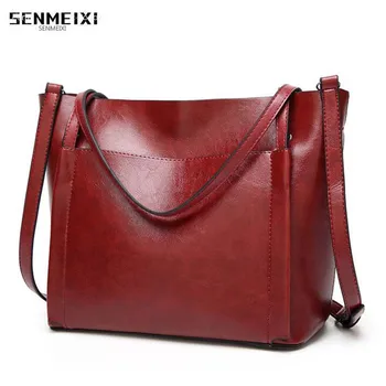 

2018 New Artificial leather women bags Europe style ladies shoulder bags luxury crossbody for women big capacity wild Hand bags