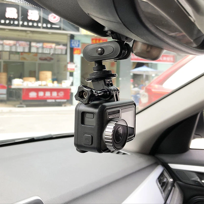 Rearview Mirror Mount For Gopro Hero 10 9 8 7 6 5 4 3+ Sjcam Sj4000 Yi