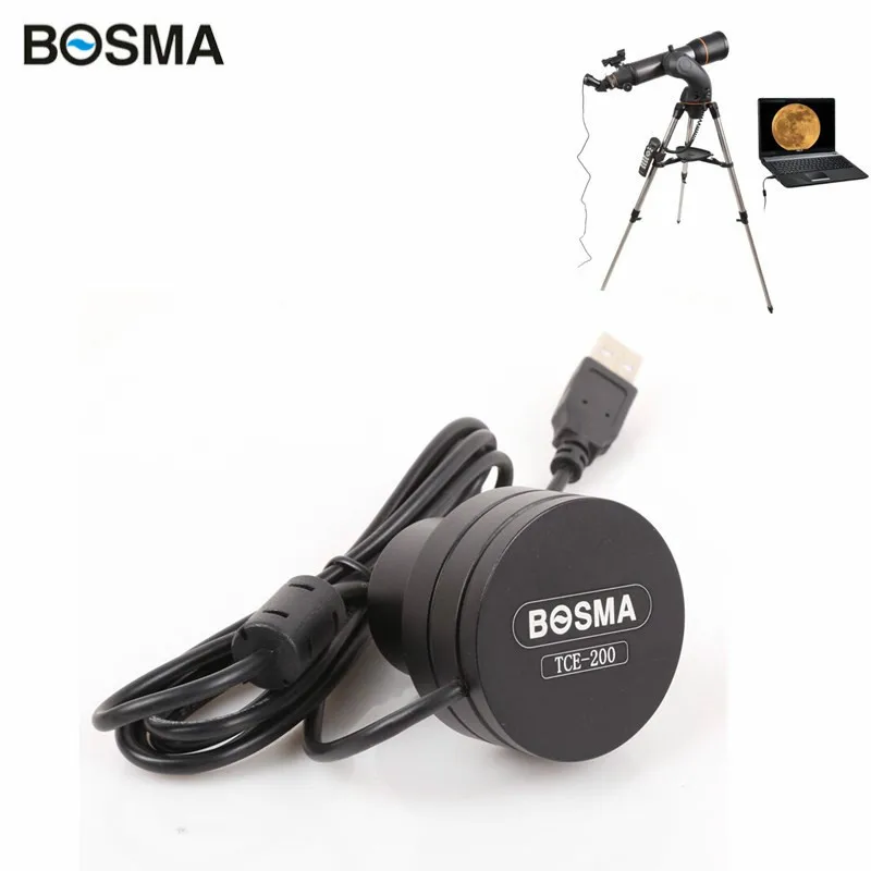 

Bosma 2MP Pixels Usb 2.0 Port Free Drive CCD Electronic Eyepiece Astronomical Telescope Connecting Computer Photography Video