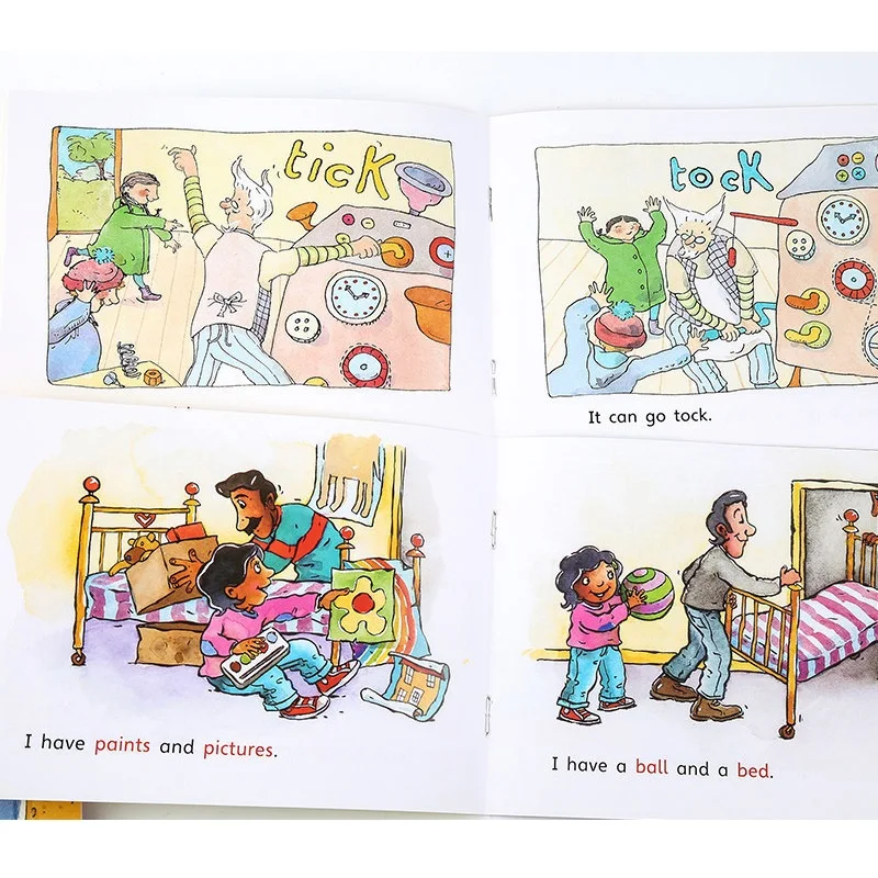  35 Books/Set Early Educactioal English Reading Picture Book Baby Children Story Book Volume 2 With 