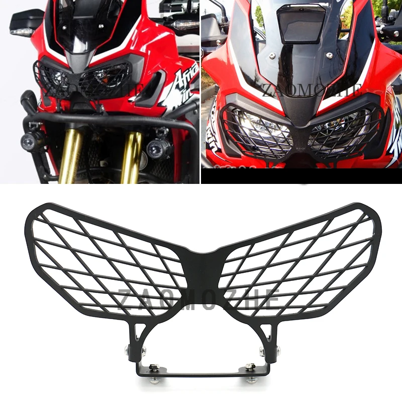 

Motorcycle Accessories Headlight Grille Guard Cover For Honda CRF1000 Motorcycle Headlight Guard Protector