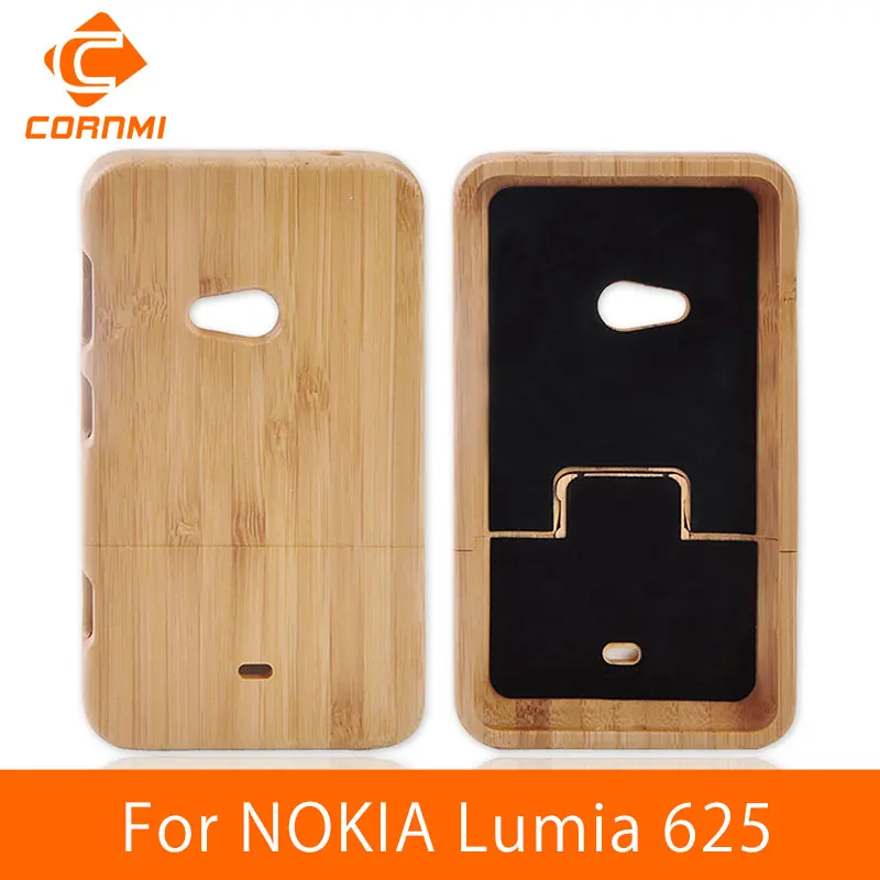 CORNMI For NOKIA Lumia 625 Back Cover Wood Case Brand New Phone Cases