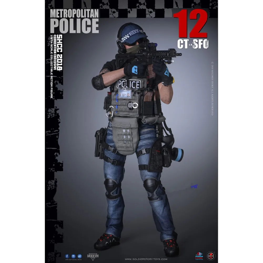 SHCC SS112 Soldier Story 1/6 CONVENTION эксклюзивный CT-SFO фигурка экшн Новинка