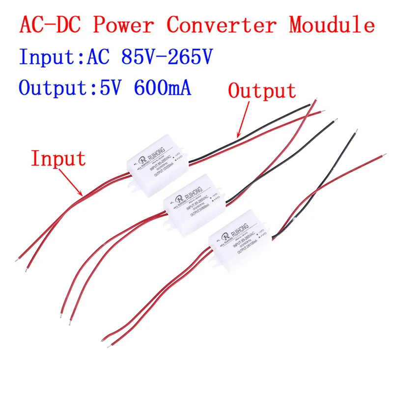 

AC-DC Power Supply Module AC110V 220V 230V To DC 3.3V 5V 12V Mini Buck Converter