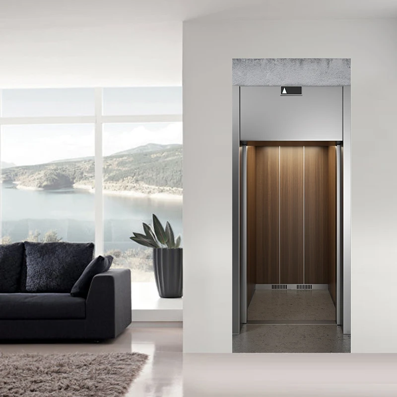 

DIY Unique Simple Elevator Door Wall Sticker Waterproof Wallpaper Art Mural Poster Bedroom Home Decoration Removable Decals