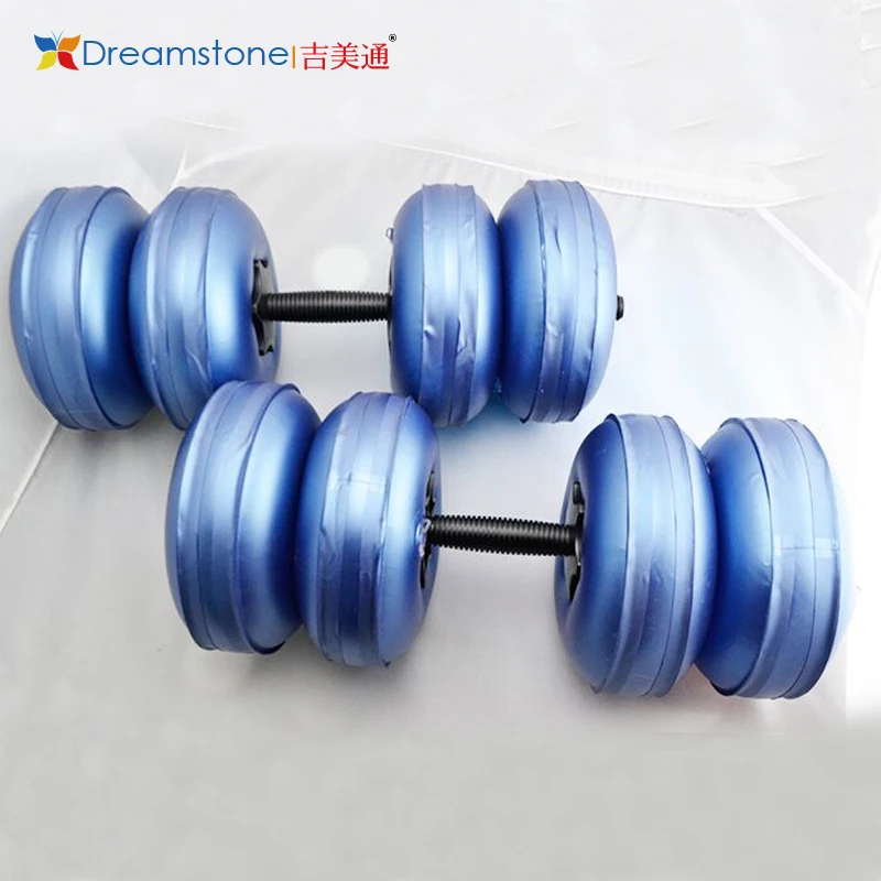 water filled dumbbell with extend handle parts 2pcs adjustable dumbbell