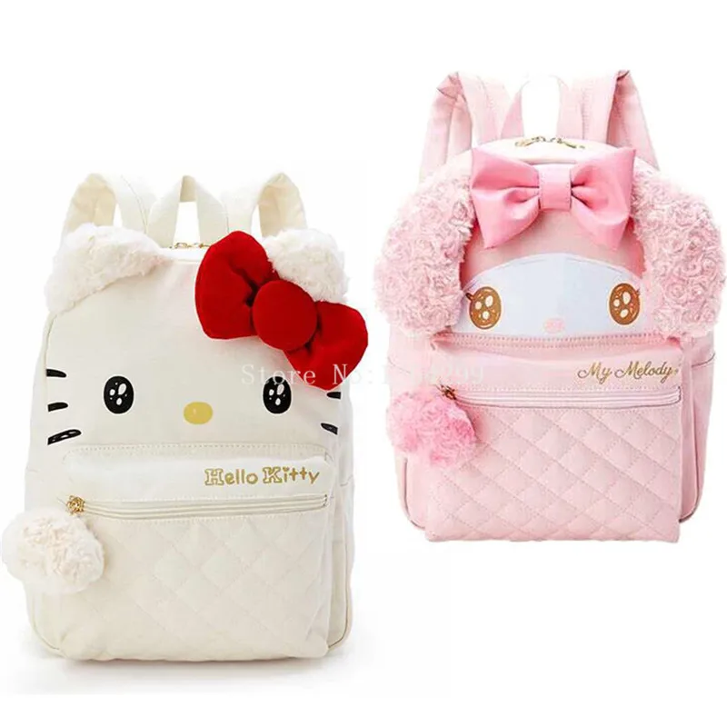 Новые модные школьные ранцы My Melody для девочек и студентов Детский рюкзак сумка
