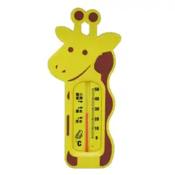 Милый мультфильм жираф воды термометр для купания младенцев Младенцы Душ Спа горячая ванна питания