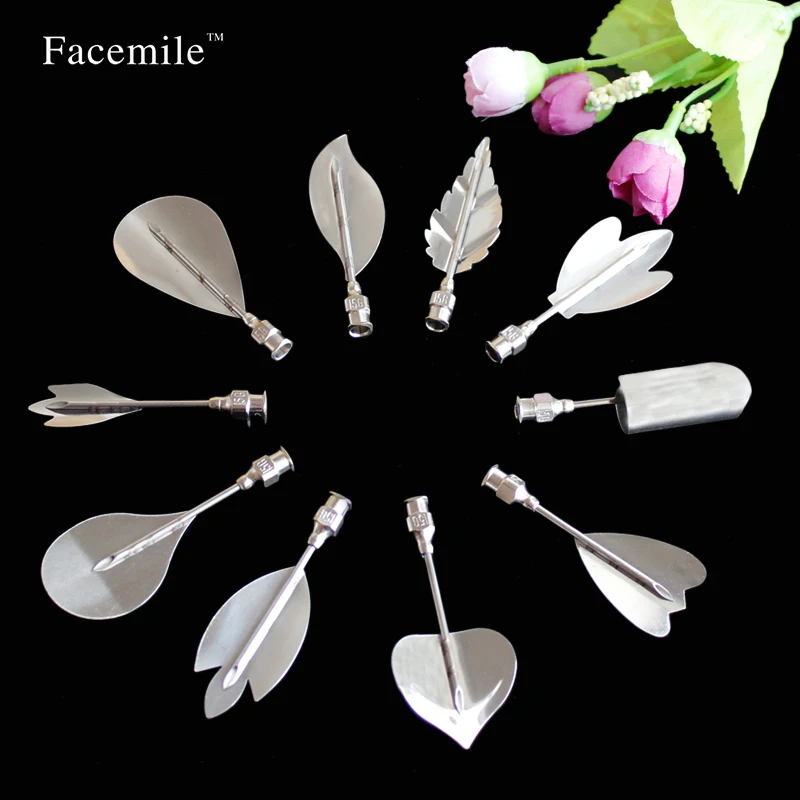 Facemile Бесплатная доставка 11 шт./компл. 3D Желе Цветок художественный подарок 3 шт