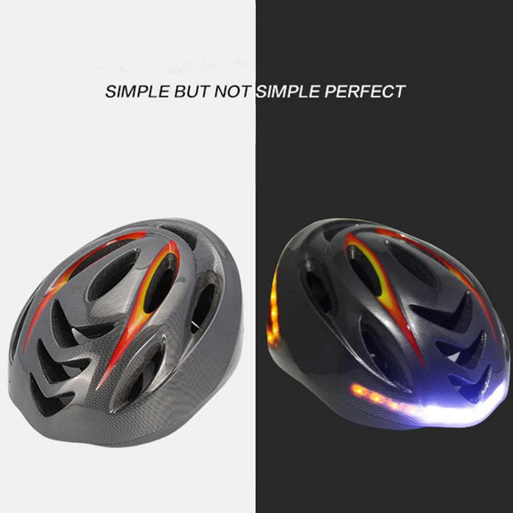 

Waterproof Light Design Wireless Remote Shock Absorption Controller USB Charging Detachable Accessory Bike Helmet Adjustable
