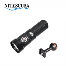NiteScuba лампа для видеосъемки PV22 точечное освещение для rx100 tg5 корпус для камеры для подводной съемки с аксессуары 2000 люмен