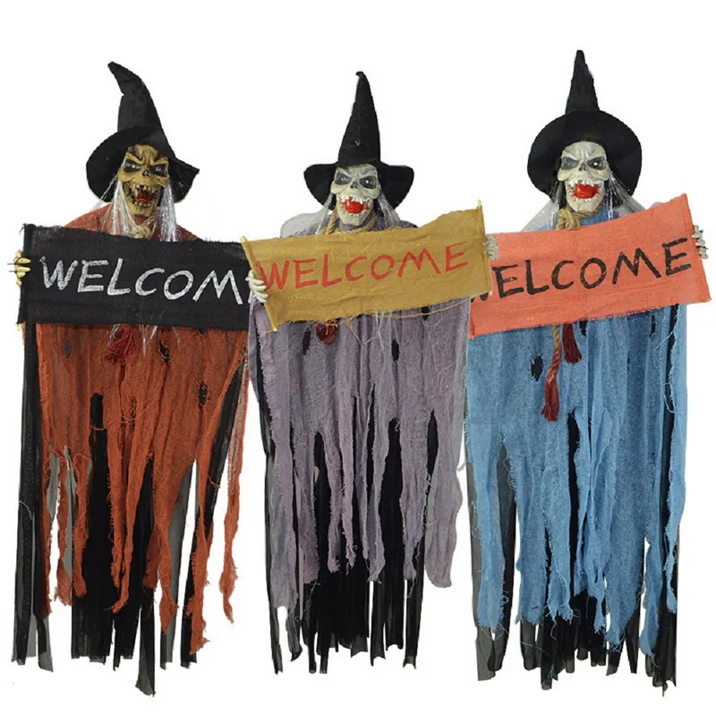 1pcs halloween props creepy hanging reaper voice ghost spoof tricky scaryhaunted house yard bar scary decor - Halloween Props For Sale 1pcs halloween props creepy hanging reaper voice ghost spoof tricky scaryhaunted house yard bar scary decor - Halloween Props For Sale