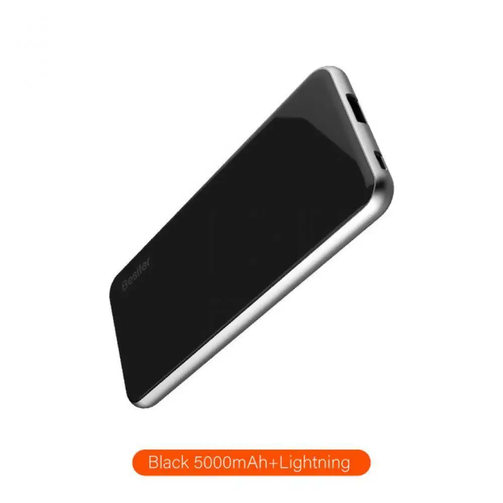 5000 мАч, внешний аккумулятор, зарядное устройство, портативный литий-полимерный двойной USB внешний аккумулятор для Xiaomi Mi iphone X Note 8
