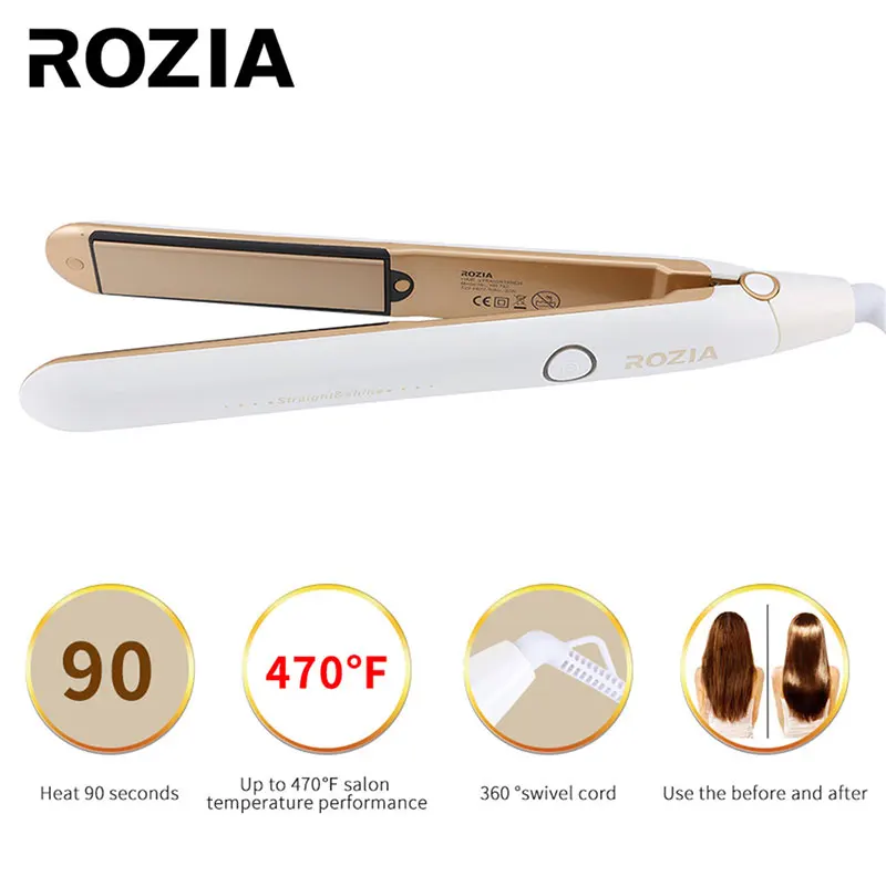 

PTC Heater Corn Hair Styler Salon Straighten Major Fashion Flat Iron