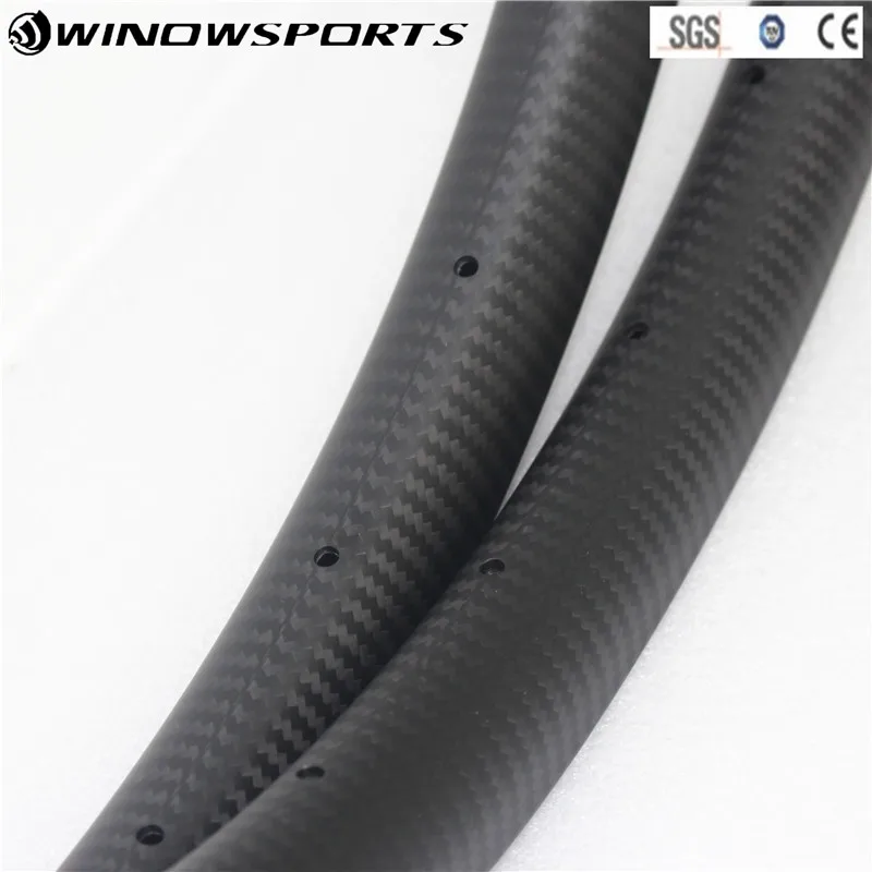 Perfect 2018  new 33mm width Hookless carbon rims 29er offset asymmetry For XC Cross Country MTB Bike Wheels Hookless Style Tubeless 1