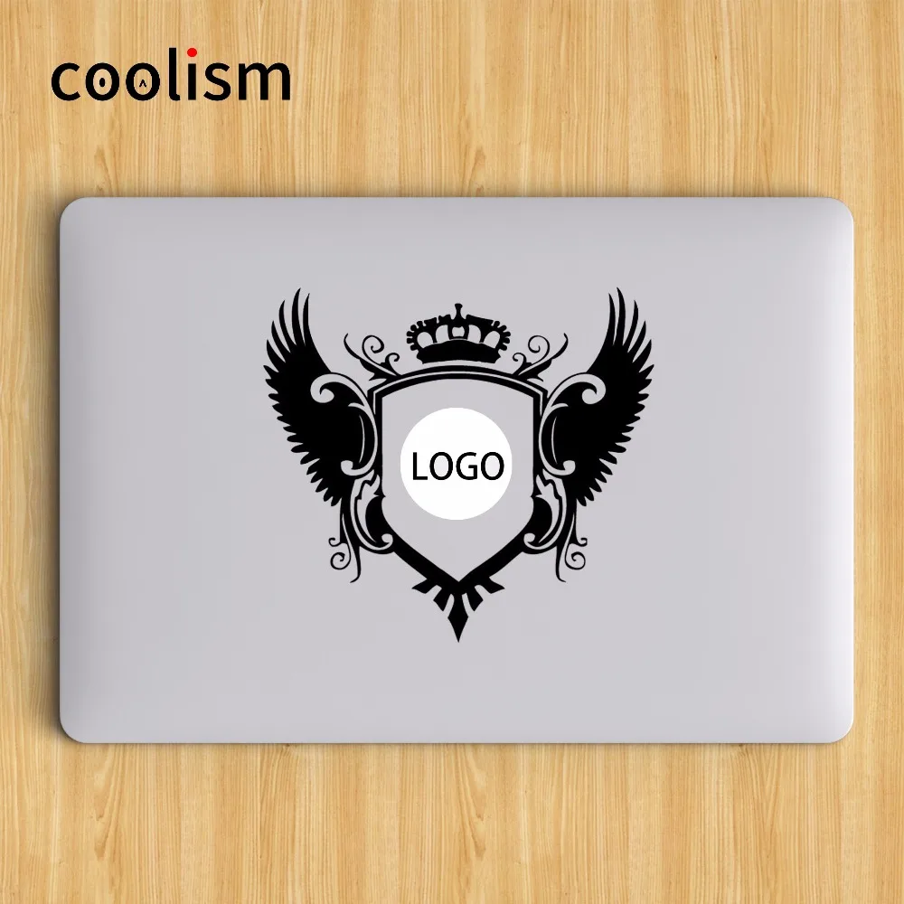 Royal Crest Vinyl Laptop Sticker for Apple Macbook Pro Decal Air Retina 11 12 13 15.6 inch HP Acer Mi Notebook Skin Mac Stickers