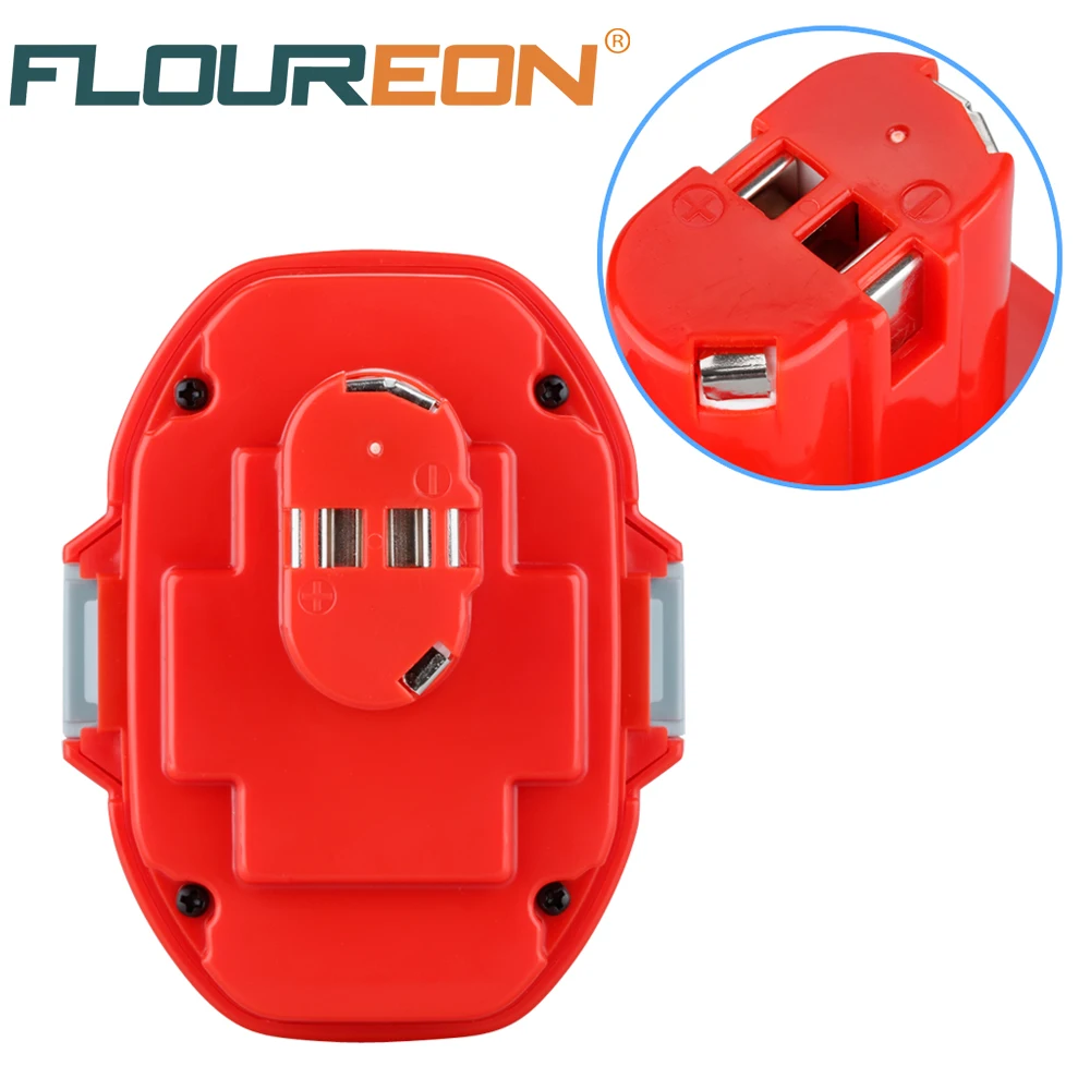 Для Makita 14 4 V 3000mAh FLOUREON Ni MH аккумуляторные электроинструменты аккумуляторная