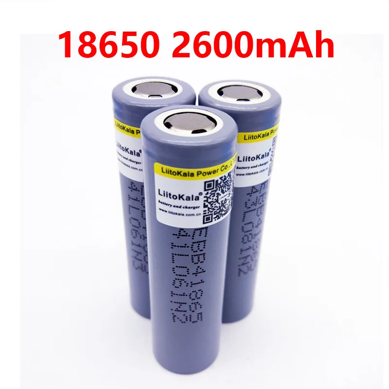 LiitoKala B4 18650 2600mah 3,6 V Battrey для B4, Мобильная мощность, фонарик, аудио, высокая мощность разряда, аккумулятор