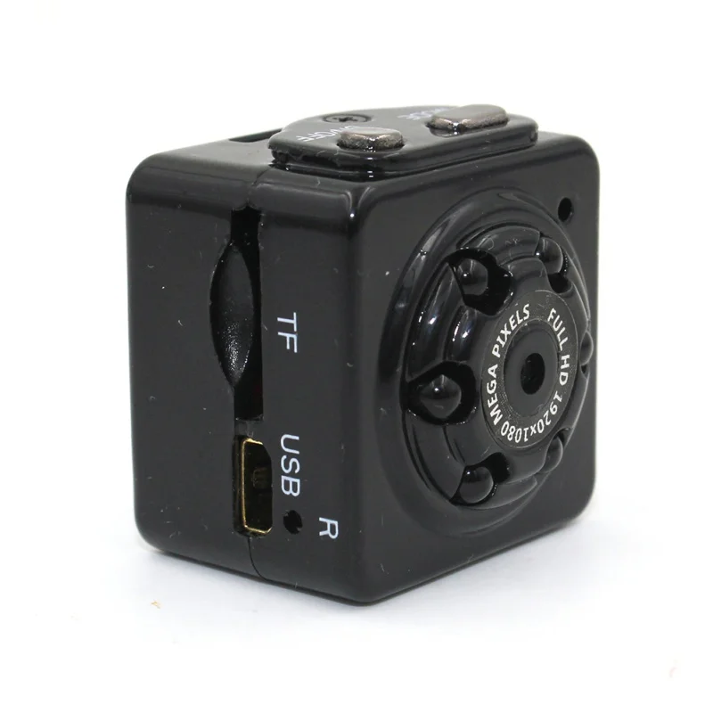 

Mini Camera Portable Security Camera 1080P HD Motion Video Surveillance Camcorder IR Night Vision Loop Recording for Car Home